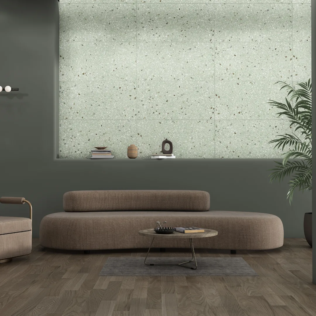 Exotica Terrza Verde, terrazzo wall tile for kitchen
